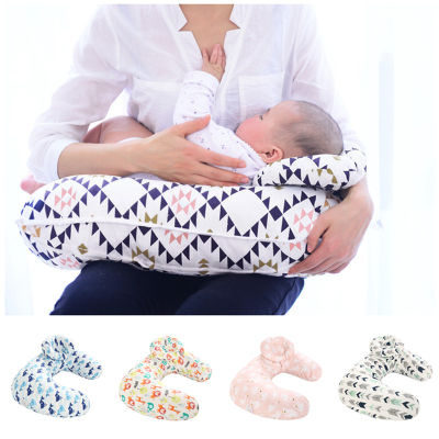 2Pcs Set Baby Pillows Newborns Nursing Pillow Maternity Breastfeeding Pillow Infant U-Shaped Cotton Feeding Pillow Waist Cushion