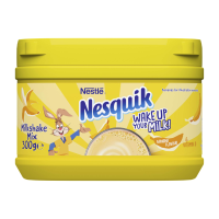 (EXP.06/2023) Nestle Nesquik Banana Flavour Milk Shake Mix เนสท์เล่ เนสควิก เครื่องดื่มนมผงปรุงสำเร็จ รสกล้วย 300 กรัม