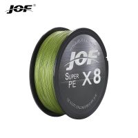 JOF Fishing Line Series:150m 300m 500m Braided PE 8 Strands Fishing Line Japan Line Fishing Tackle Strength15-100LB Carp Fishing