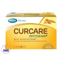 Mega we care Curcare Phytosome 250mg.(Meriva)  เมก้า วี แคร์ เคอแคร์ 30เม็ด สารสกัดจากขมิ้นชัน ในรูปแบบไฟโตโซม(ผลิตภัณฑ์เสริมอาหาร)