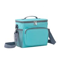 Oxford Cloth Handbags Shoulder Crossbody Lunchbox Container for Outdoor Picnic Bento Ice Bag Preservation Insulation Package