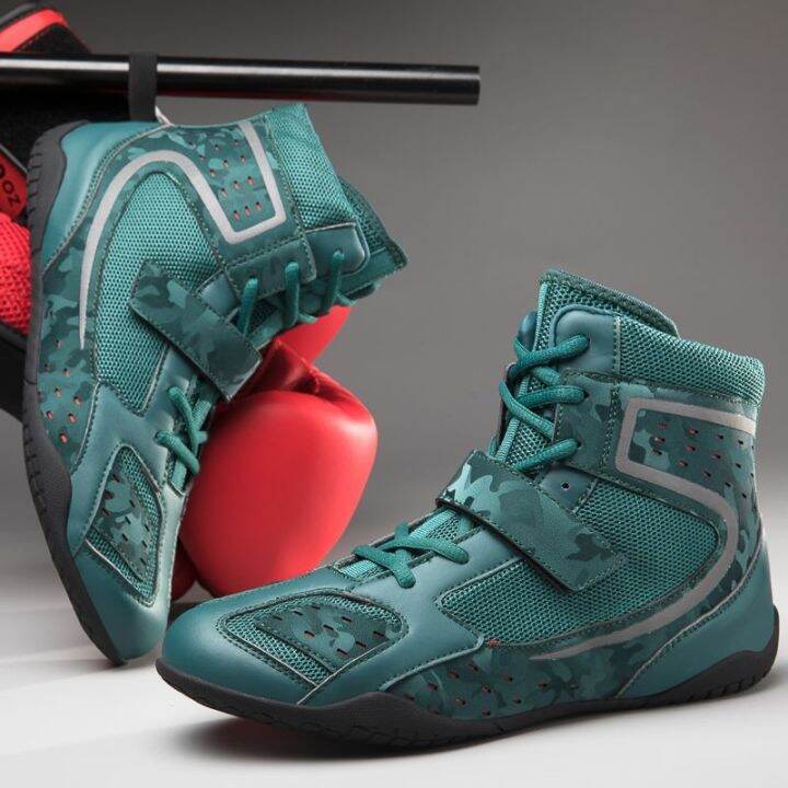 2023-new-cross-border-new-big-yards-mens-and-womens-boxing-wrestling-shoes-shoes-breathable-light-sanda-training-shoes-fight