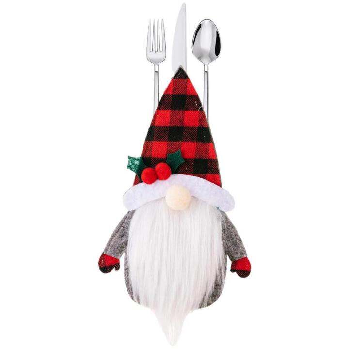 christmas-silverware-holder-pocket-gnome-tableware-holders-christmas-cutlery-bag-washable-tableware-utensil-storage-bags-for