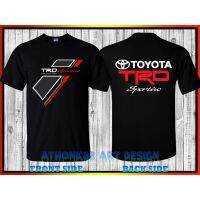 คุณภาพดี t-shirtComfortable and versatile round neck 100% cotton t-shirt Toyota Trd Ivo Toy0Ta Trd Racing Development Hi