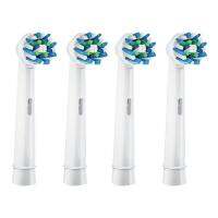 Rechargeable Toothbrush Heads Toothbrush Head Replacements 4pcs Indicator Bristles Replacements for Women Men Adults Compatible with Electric Toothbrushes handy