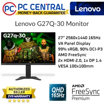Lenovo 24.5 360Hz IPS FHD Gaming Monitor G-Sync (NVIDIA Adaptive Sync)  1920 x 1080 99% sRGB 1ms response time Built-in Speakers Legion Y25g-30 