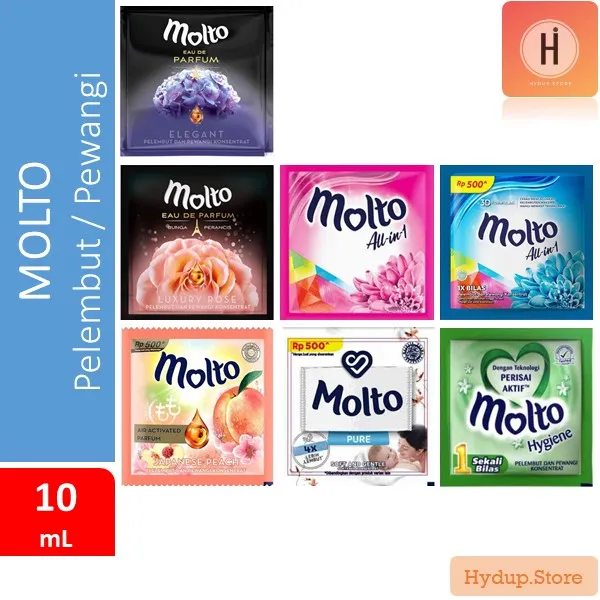 Molto All In 1 Renceng Isi 12 Sahset 500 Kemasan 10ml Lazada Indonesia 0196