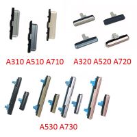 ปุ่มปรับระดับเสียงโทรศัพท์สำหรับ A3 A5 A7 A510 A520 A720 A530 A730กรอบที่อยู่อาศัยเดิมปิดคีย์ด้านข้าง20ชุด