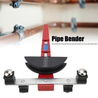 Pipe Bender Set Tube 90° Bent Aluminum Alloy Manual Bending Machine Hand Tools CT‑999