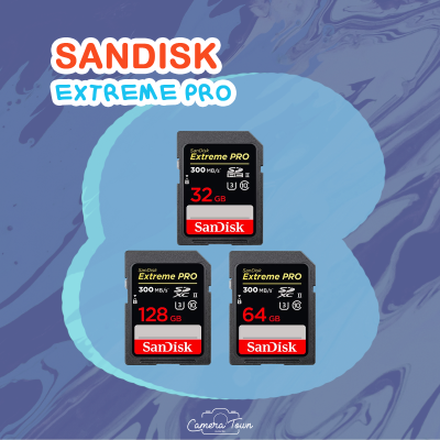 เมมโมรี่การ์ด SANDISK Extreme PRO [170mb/s]