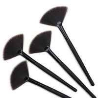 SB73 แปรงพัด ขนนุ่ม Vanilla in love  Fan brush สีดำ ราคาพิเศษ