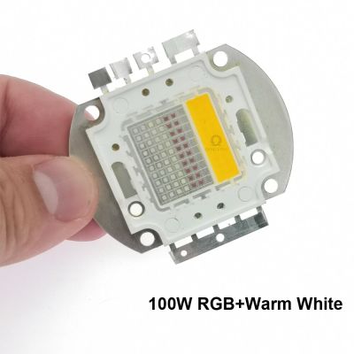 1ชิ้น-5ชิ้นพลังงานสูง100วัตต์ RGBW RGBWW 4 In 1 RGB + ขาว/อบอุ่นนำ COB ลูกปัดสำหรับชุดหลอดไฟสำหรับงานแสดงไฟสนามกลางแจ้งไฟเวที
