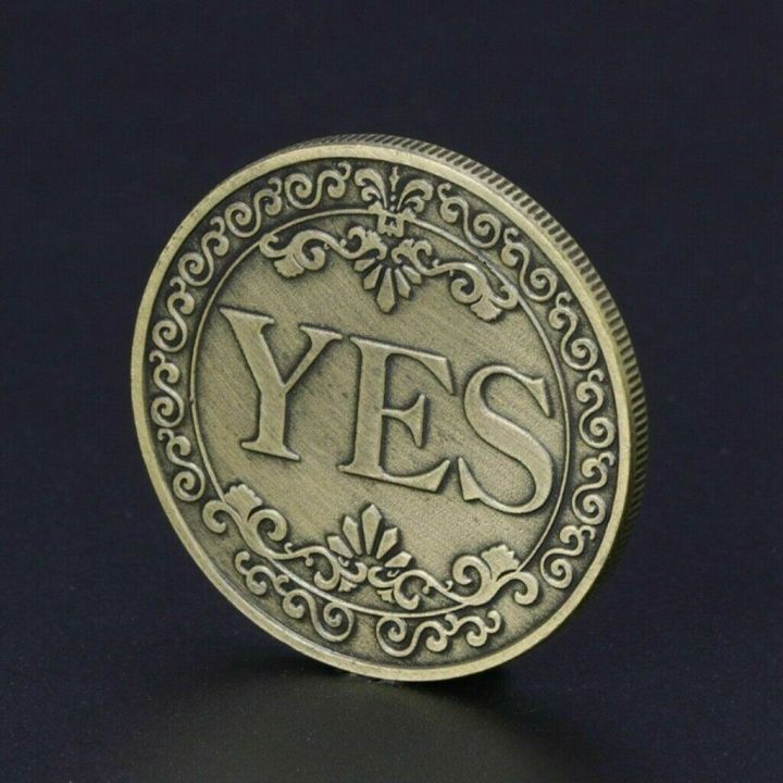 yes-or-no-decision-coin-double-yes-or-double-no-bronze-commemorative-coin-retro-collection-gift
