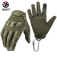 Tactical Touch Screen Gloves Full Finger Army Military Paintball Multicam Mittens Rubber Knuckle Men Cycling Accessories