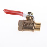 【Online】 3RT LLC 1 X ValvePipe 1/4 "สุขาภิบาลปิดวาล์วตรง