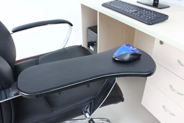 แท่นพักมือแผ่นรองเมาส์คอมพิวเตอร์-แผ่นรองข้อมือเมาส์-แขนยึด-แท่นวางสินค้ามือเก้าอี้และโต๊ะที่ใช้คู่