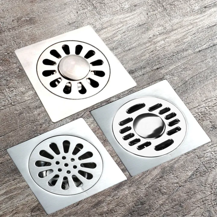 Stainless Steel Linear Floor Drain for Shower, Bathroom, Drain Cover