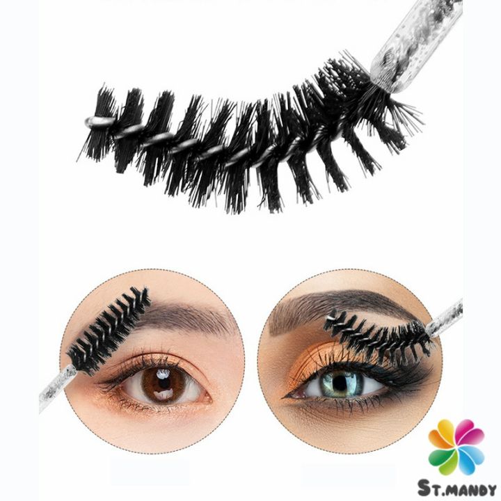 แปรงปัดขนตา-แบบใช้ครั้งเดียว-แปรงปัดขนคิ้ว-แปรงปัดมาสคาร่า-eyelash-brush