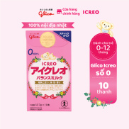 Sữa dinh dưỡng Glico Icreo Balance Milk Stick Số 0 dành cho bé từ 0