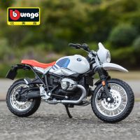 Bburago 1:18 BMW R Ninet ในเมือง GS เดิมได้รับอนุญาตการจำลองรถของเล่นโมเดลมอเตอร์ไซค์อัลลอยของขวัญคอลเลกชัน