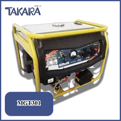 TAKARA รุ่น MGT301 TMV4000 เครื่องปั่นไฟ เครื่องกำเนิดไฟฟ้า เครื่องผลิตไฟฟ้า GEN 3000W / 3.0KW (ไม่มีมีล้อ)