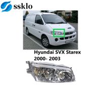 (Ssklo) ไฟหน้าชุดไฟหน้าสำหรับ Hyundai SVX Starex 2000 2001 2002 2003ซ้าย: 92101 4A500ขวา: 92102 4A500