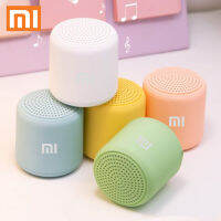 ?Gratis Ongkir + ปลาค็อด?Xiaomi ลำโพงแบบมินิ Bluetooth TWS Macaron ลำโพงไร้สายแบบพกพาขนาดเล็ก MP3ซับวูฟเฟอร์แฮนด์ฟรีคริสมาสต์