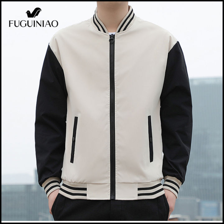 fuguiniao-แจ็คเก็ตเบสบอลนักบินรบแบรนด์แจ็คเก็ตแขนยาวสำหรับผู้ชาย-m-5xl-เสื้อเสื้อแจ็คเก็ตลำลอง
