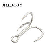 ALLBLUE Super Strong Treble Hooks Sharp Hooks 20 10 1# 2# 4# 6# 8# 10# 10pcslot Fishing Tackle Fishhook Terminal Tackle