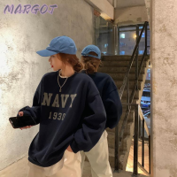 Margot Fashion เสื้อฮู้ด เสื้อแขนยาวอบอุ่น หลวมและสบาย ทันสมัย สบาย สไตล์ น่ารัก A98J2AO 41Z231013