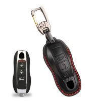 หนังรถป้องกันกรณี Keyless ฝาครอบ Key Shell สำหรับ Porsche ster 718 Cayman Panamera Macan 911อุปกรณ์เสริม