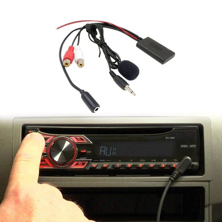 Universal Car Radio  RCA Audio AUX Input Bluetooth Microphone Cable  for Pioneer for Hyundai for Nissan for Mazda 