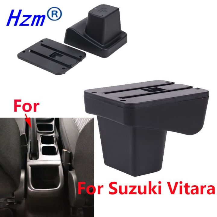 ที่เท้าแขนสำหรับ-suzuki-vitara-สำหรับ-suzuki-vitara-ส่วนการดัดที่เท้าแขนในรถเฉพาะกล่องเก็บของตรงกลางติดตั้งได้ง่าย-usb
