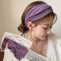 Wide Cotton Stretch Bandage Headbands Women Beauty Solid Color Elasticity Headwrap Sports Headband Hair Accessories