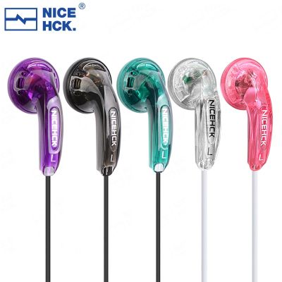 NiceHCK หูฟังเอียร์บัดชนิด C MX500 Traceless 3.5มม. ไมโครโฟนไดนามิก15.4มม. ชุดหูฟังหูฟังเพลง PK1วิดีโอ