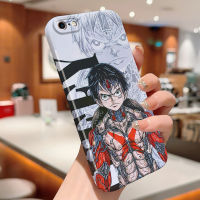 IPhone 6 Plus เคสสำหรับ Apple โทรศัพท์6S Plus รวมทุกอย่างดีไซน์กรณีโทรศัพท์ฟิล์มการ์ตูนลูฟี่เปลือกแข็งคลุมทั้งหมดเคสป้องกันทนแรงกระแทกกล้อง