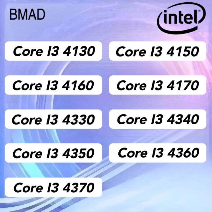 Used Intel Core Haswell Architecture series processors Core I3 4130 ...
