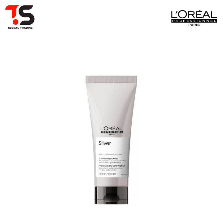 Loreal Serie Expert Silver Conditioner 200ml Eliminates yellow tones
