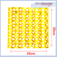 ถาดใส่ไข่พลาสติก Ditur ที่วางกระป๋องไข่สามสิบฟองกล่องเก็บของง่ายต่อการจัดเก็บและทำความสะอาด