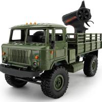 รถบังคับ รถบรรทุก ลุยดินลุยโคลน WPL B-24 1:16 2.4G RTR RC Military Truck RC Off Road