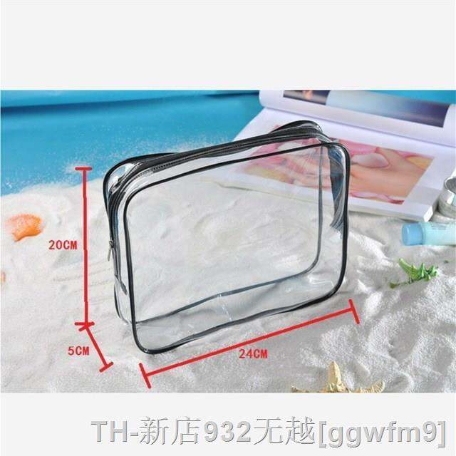 hot-dt-transparent-storage-makeup-beach-seaside-supplies