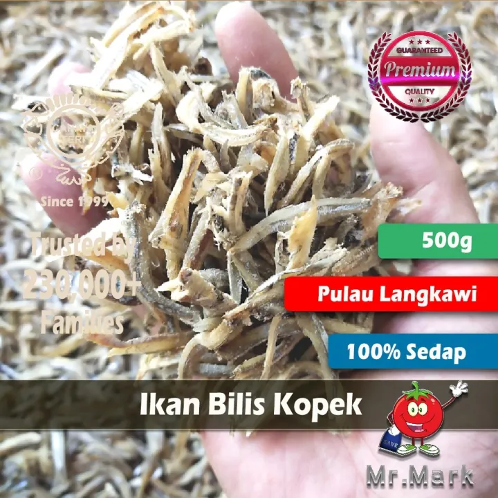 🔥BORONG🔥Ikan Bilis Kopek Murah Langkawi 500g / 1kg | Lazada