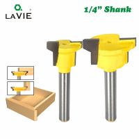 1/4－Shank Drawer Molding Router Bit Drawer Lock Tenon Knife Plug Wood Milling Cutter Door งานไม้ Mitered Tool MC01055