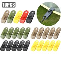 10pcs Camping Tent Fixing Shark Clips Clamps Portable Outdoor Windproof Reusable Canopy Awning Tarp Cord Buckle Tensioner Clips