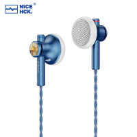 Nicehck eb2s Pro 3.54.4mm plug microphone flat-head earbud HiFi wired earphone 15.4mm LCP diaphragm dynamic music vocal headset