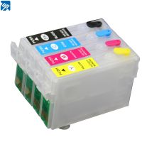 4pcs refillable ink cartridges for epson Epson Stylus T23/TX105/T24/TX115 printers Auto reset chip T1171 T0732N T0733N T0734N