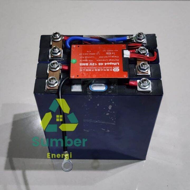 Spesial Promo Battery Lifepo4 12V 100Ah 4S Plus BMS Daly Baterai ...