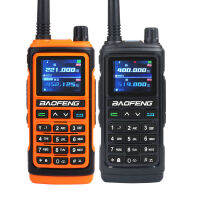 Baofeng UV-17Pro GPS อินเตอร์คอม 108-130MHz อากาศวง VHF UHF 200-260MHz 350-355MHz วิทยุ FM หกวง Freq คัดลอก กันน้ำ