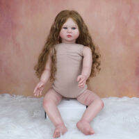 Many Size 3D Skin Silicone Reborn Girl Baby Doll Without Clothes Soft Vinyl Princess Toddler Birthday Gift Dress Up Toy