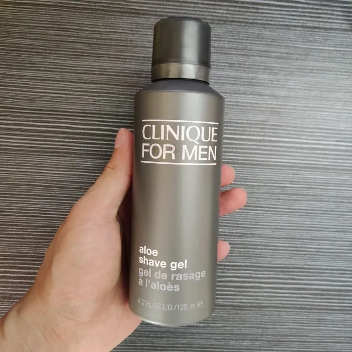 Clinique for Men Aloe Shave Gel 125ml เจลว่านหางจระเข้ เจลโกนหนวด